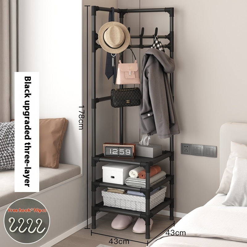 Corner Coat Rack – Multi-Layer Assembly