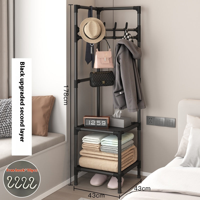 Corner Coat Rack – Multi-Layer Assembly