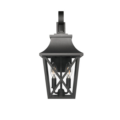 Black Outdoor Wall Light – Industrial Farmhouse Style